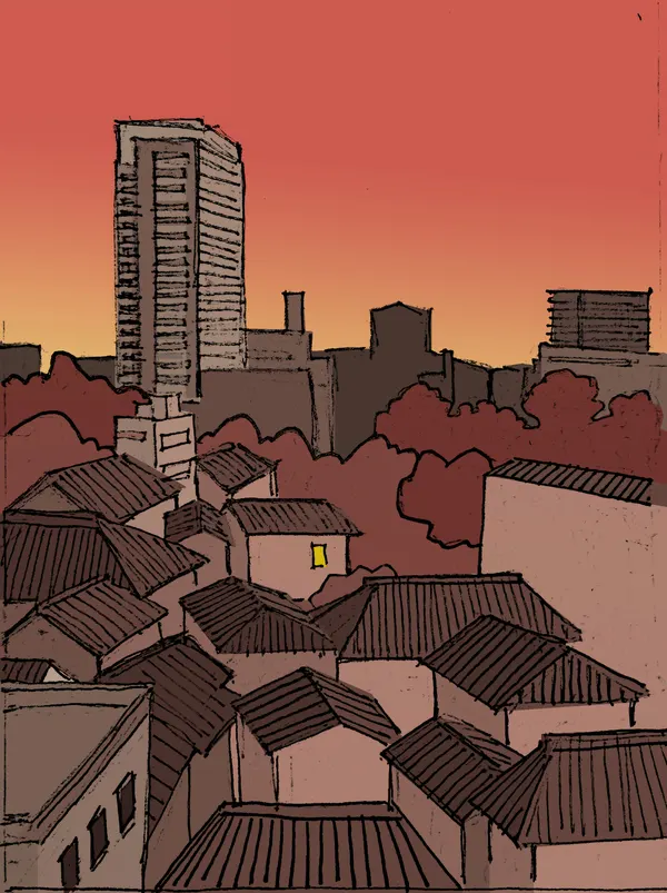 Japan Background Sketch 2017 (Alt)