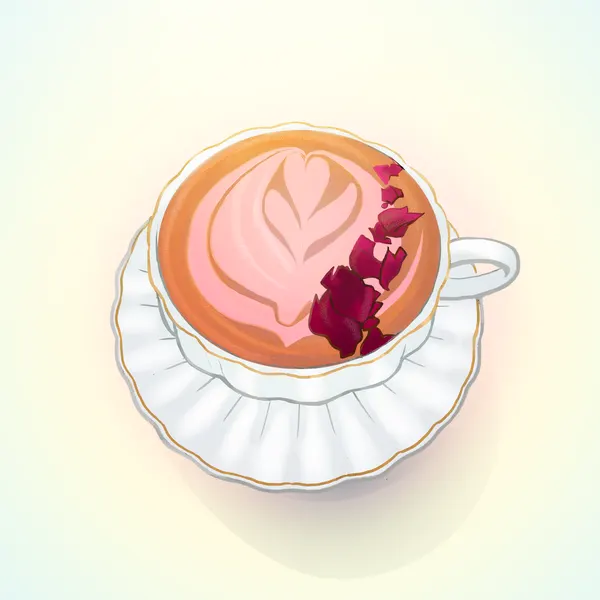 Rose Latte