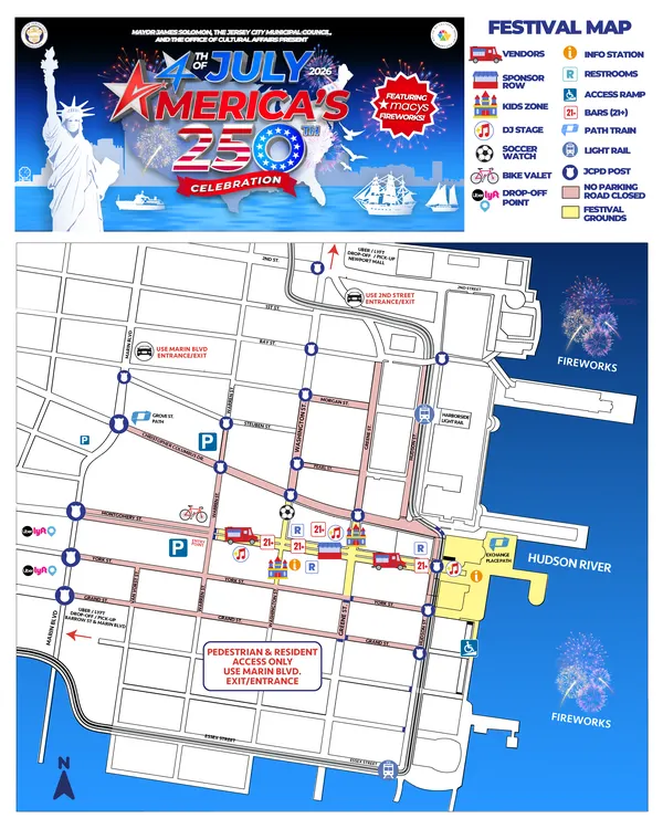 July 4 2026 Map