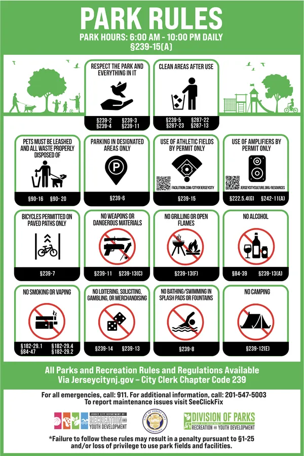Park Sign